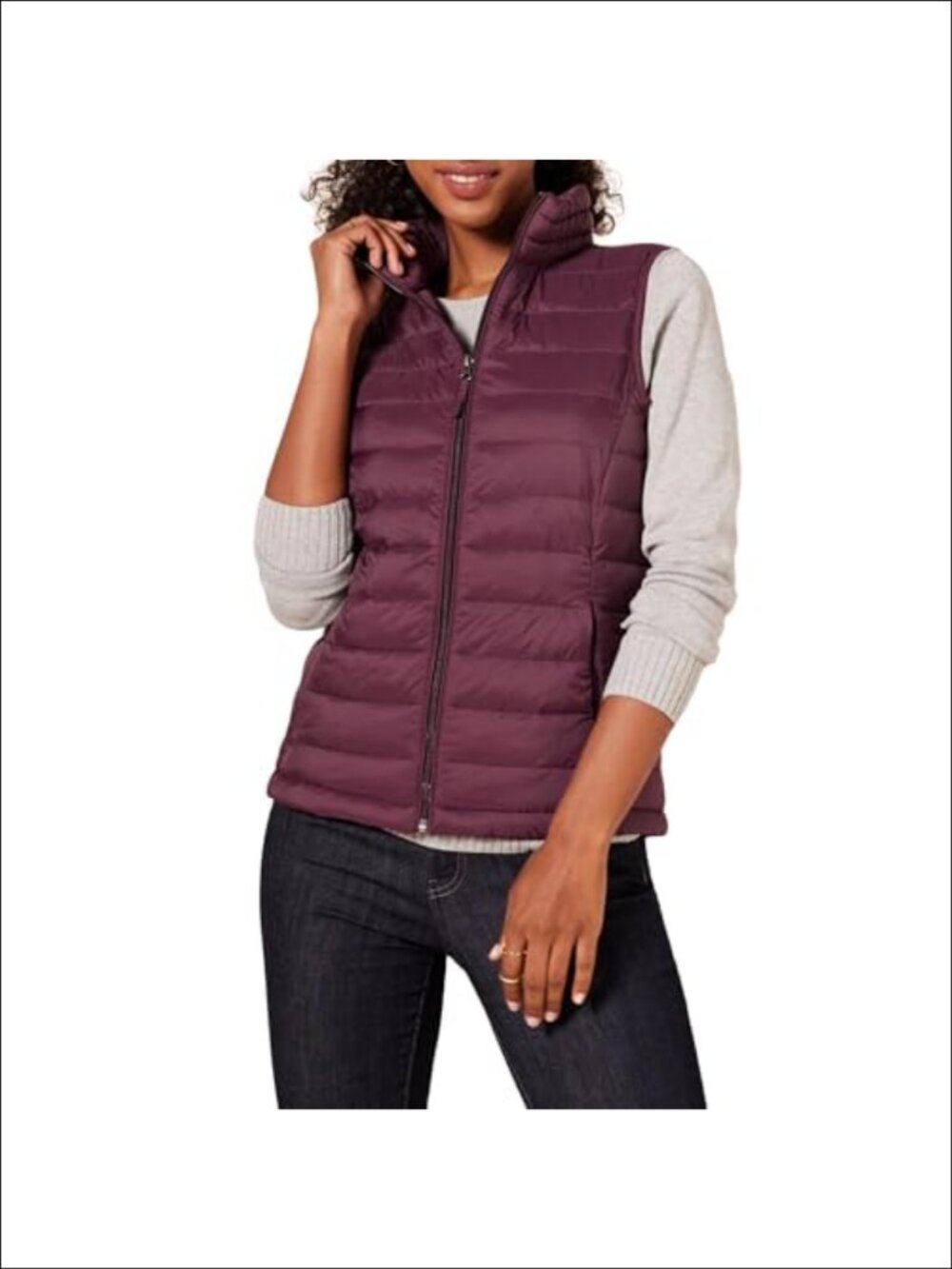Women's Lightweight Water-Resistant Packable Puffer Vest